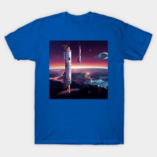 Interplanetary Spaceport T-Shirt